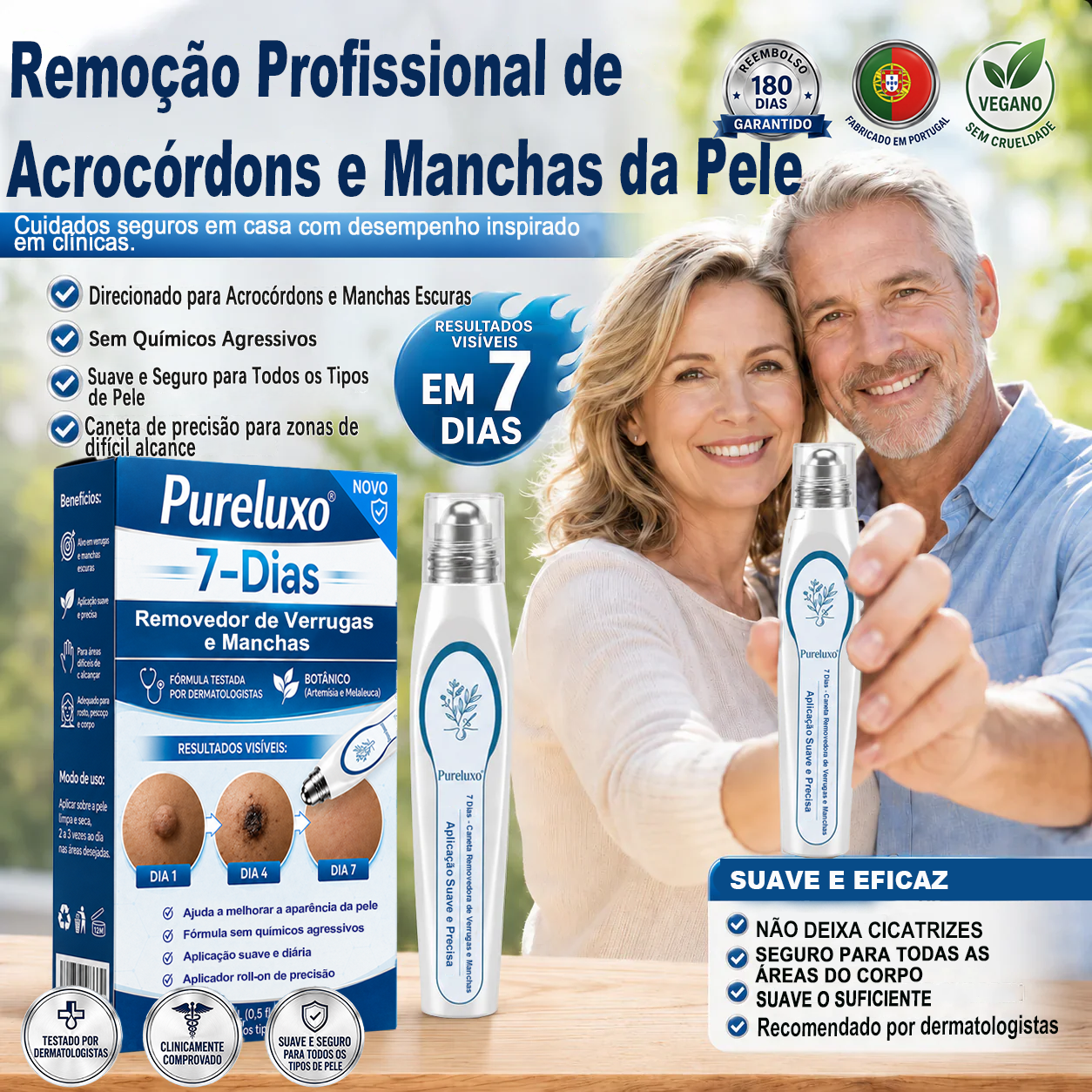𝑷𝒖𝒓𝒆𝒍𝒖𝒙𝒐® Caneta Roll-on Premium🌿