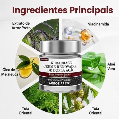 👨‍⚕️🌿𝑫𝑨𝑨𝑴𝒀® KeraErase Creme Renovador de Dupla Ação