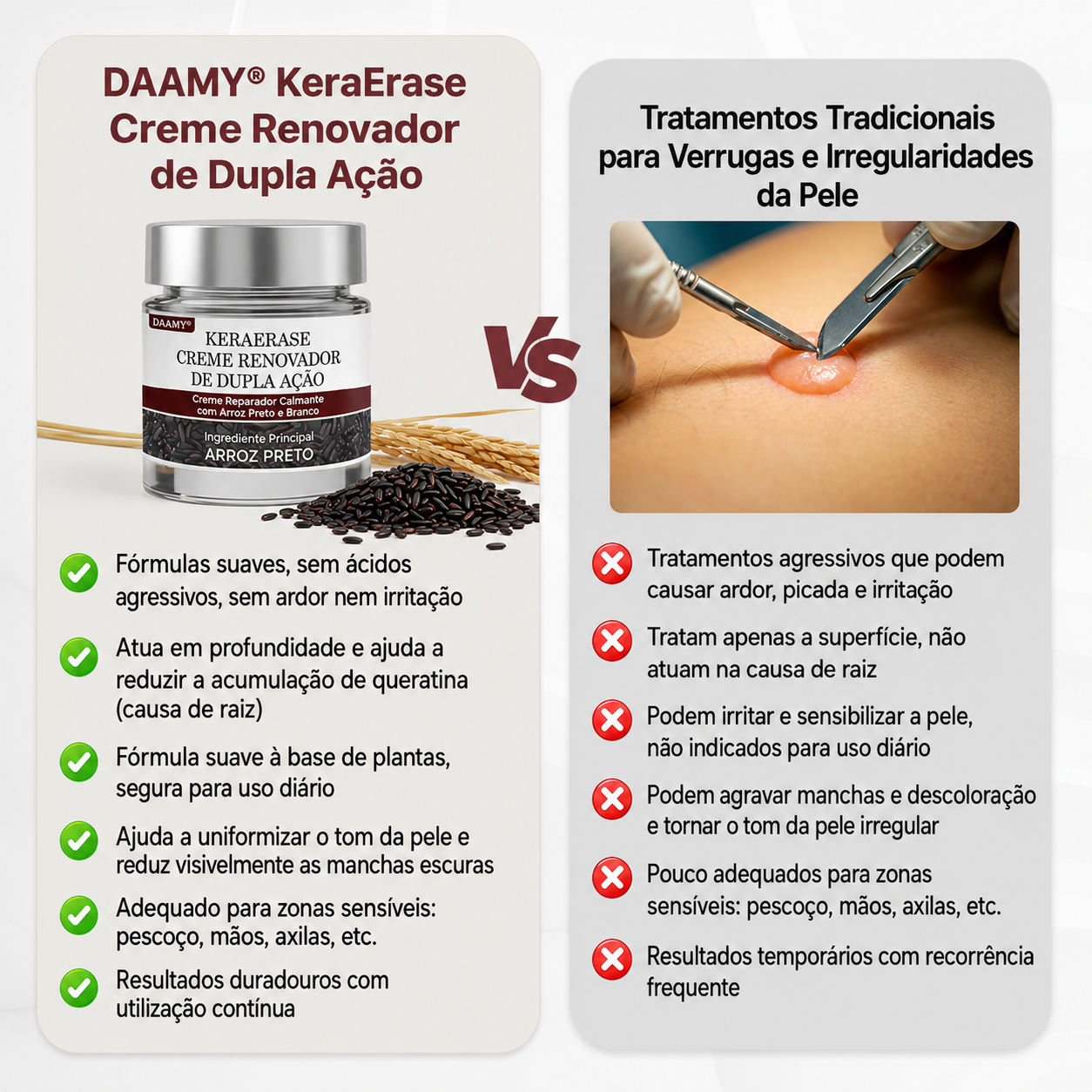 👨‍⚕️🌿𝑫𝑨𝑨𝑴𝒀® KeraErase Creme Renovador de Dupla Ação